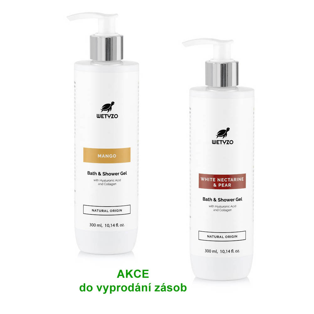 Sprchový gel MANGO a WHITE NECTARINE 2 ks
